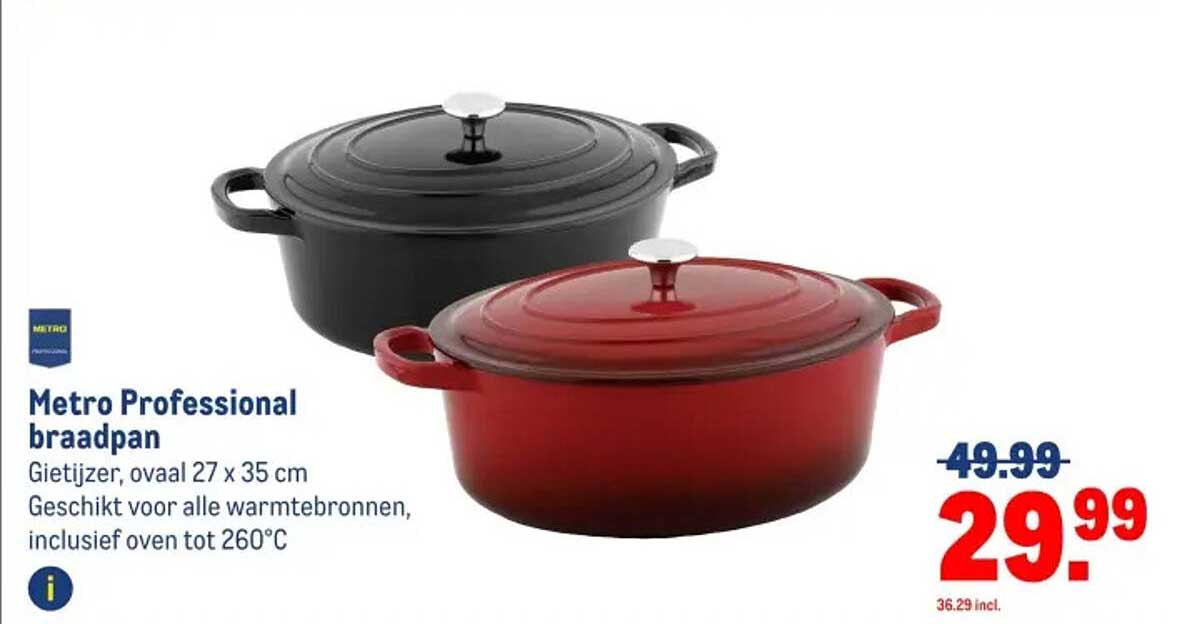 Metro Professional braadpan