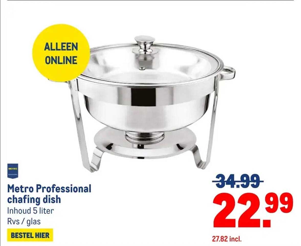 Metro Professional chafing dish