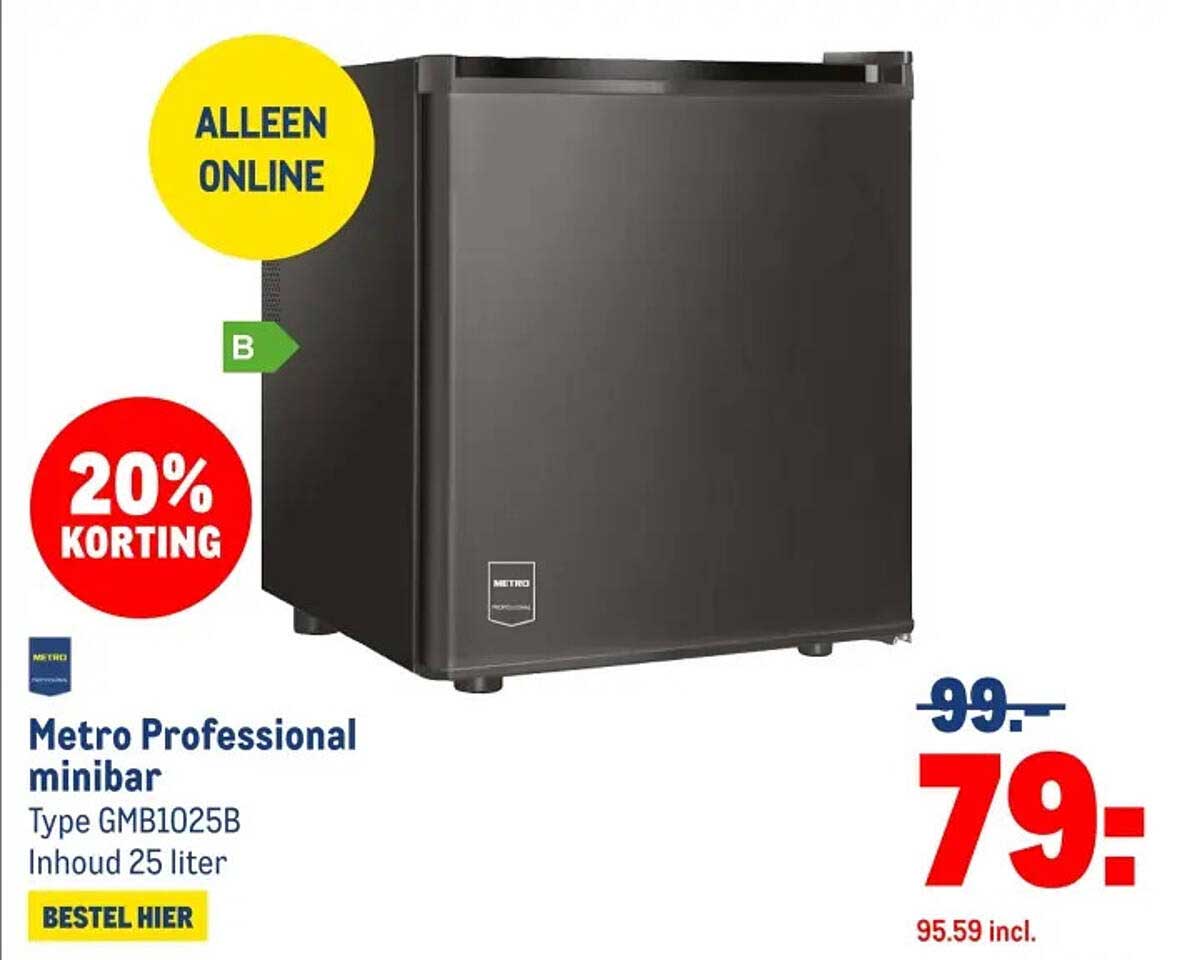 Metro Professional minibar