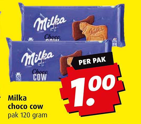 Milka choco cow pak 120 gram