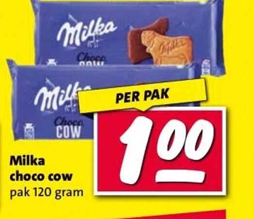 Milka choco cow pak 120 gram
