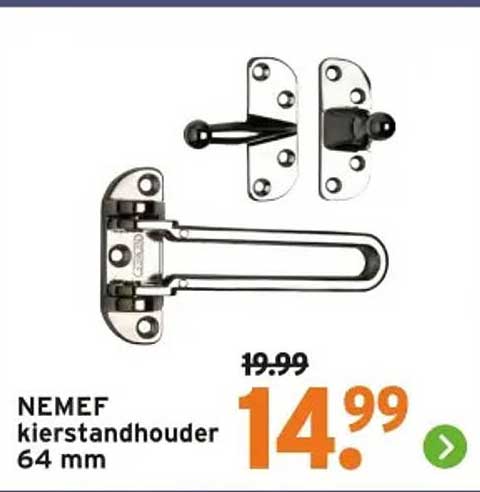 NEMEF kierstandhouder 64 mm
