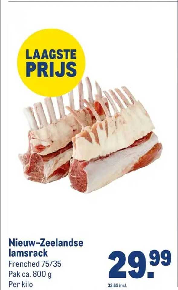 Nieuw-Zeelandse lamsrack