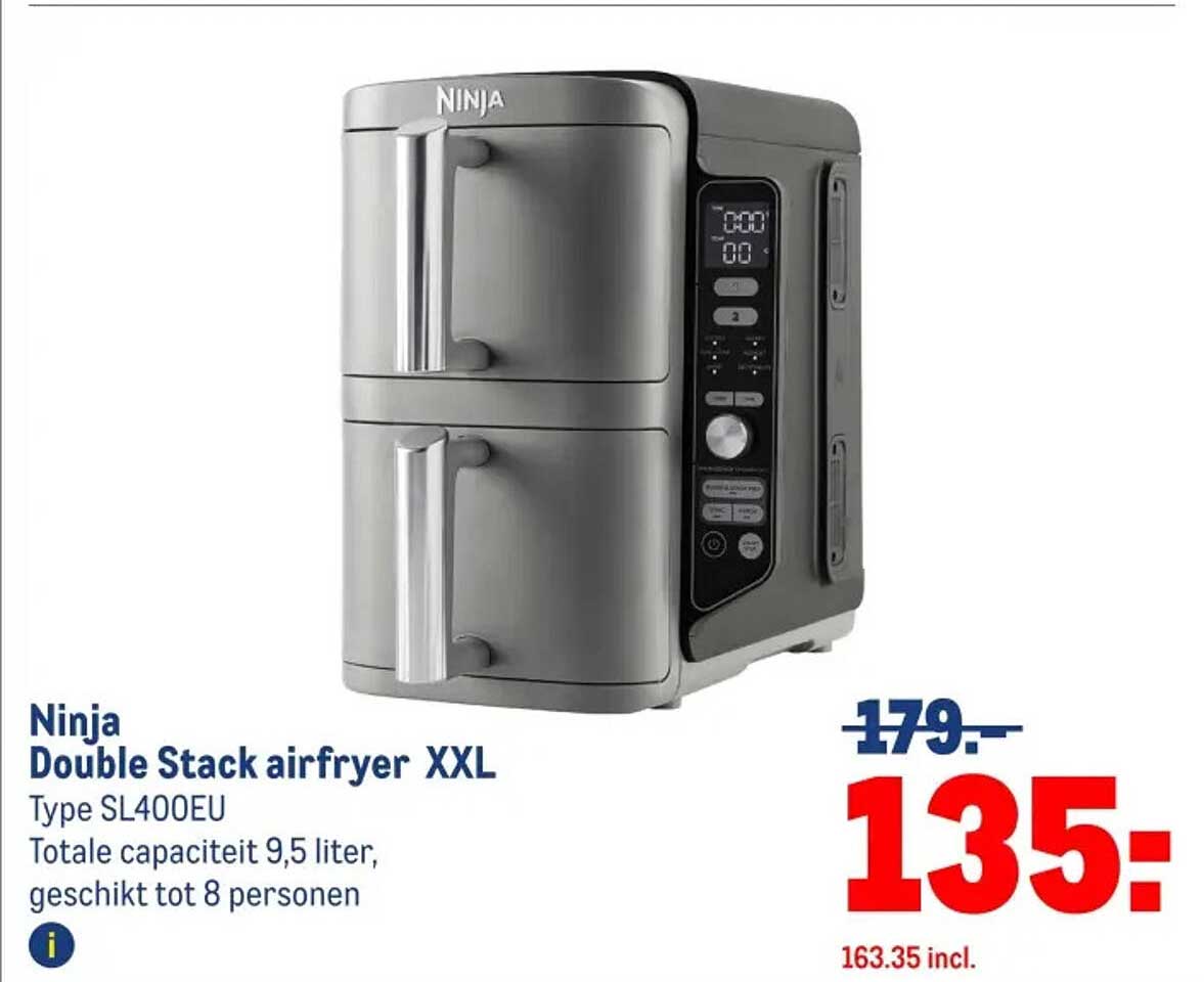 Ninja Double Stack airfryer XXL