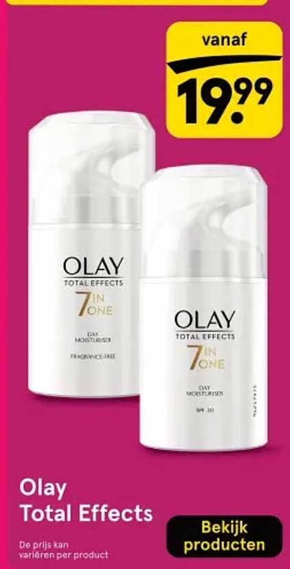 Olay Total Effects