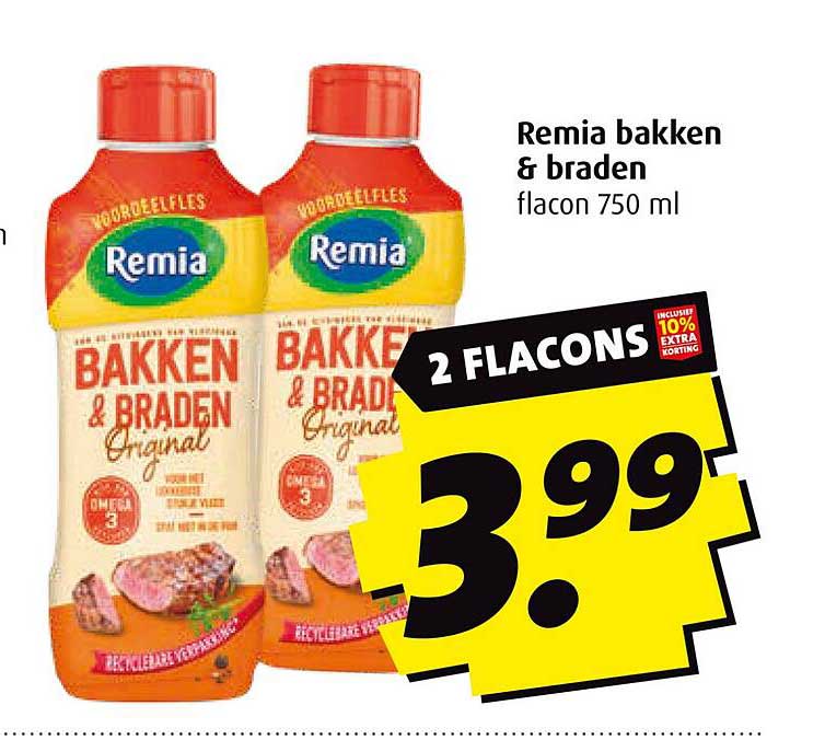 Remia bakken & braden flacon 750 ml