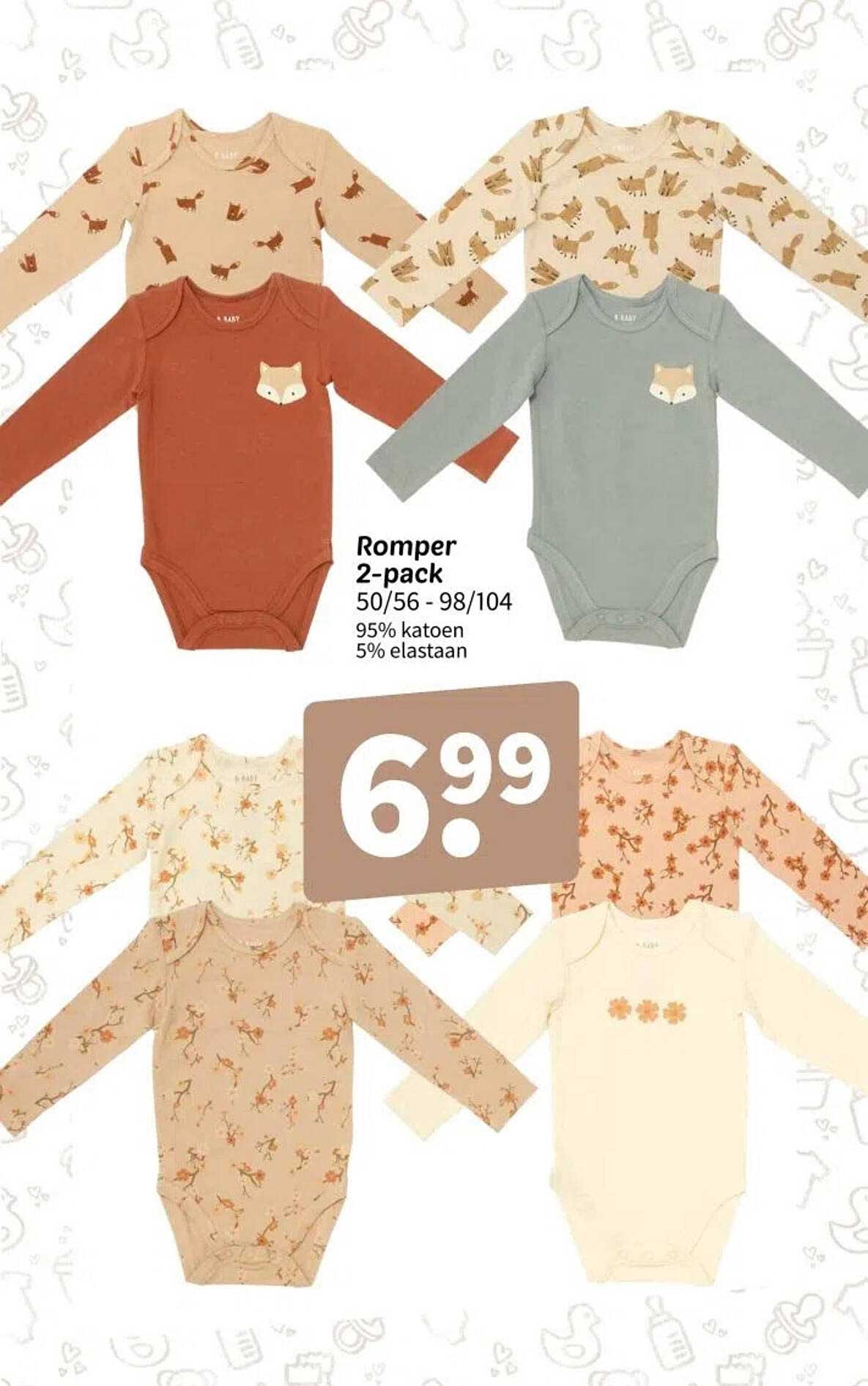 Romper 2-pack