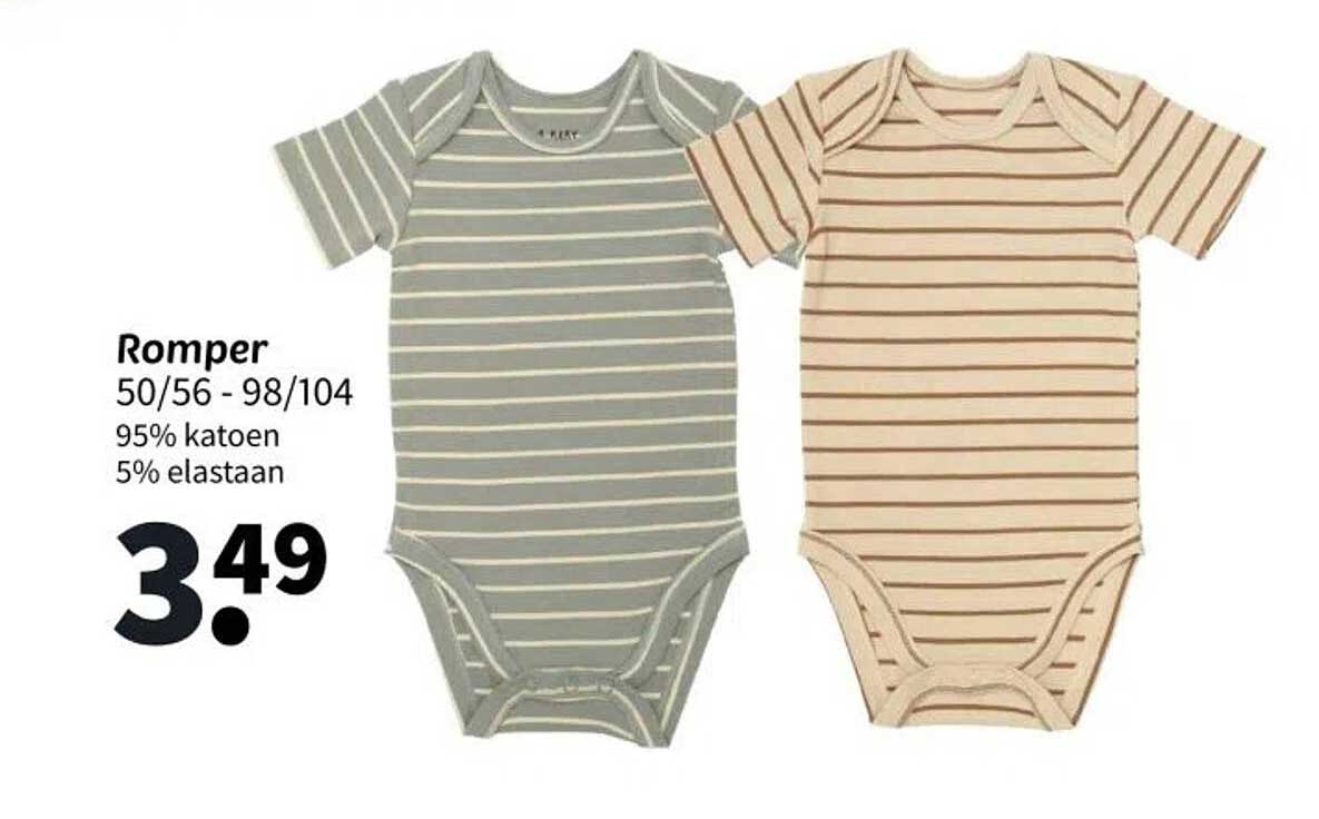 Romper 50/56 - 98/104