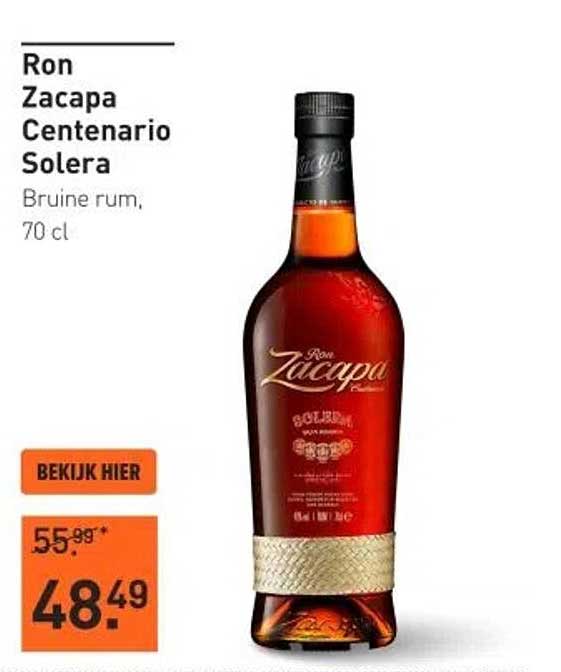 Ron Zacapa Centenario Solera
