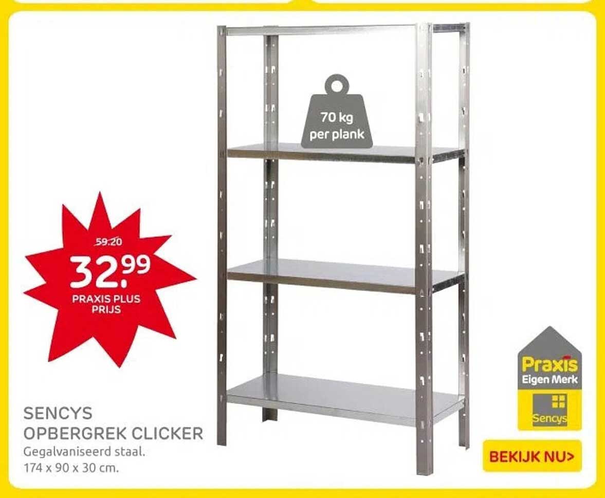 SENCYS OPBERGREK CLICKER