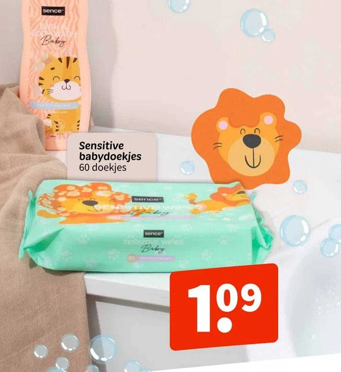 Sensitive babydoekjes