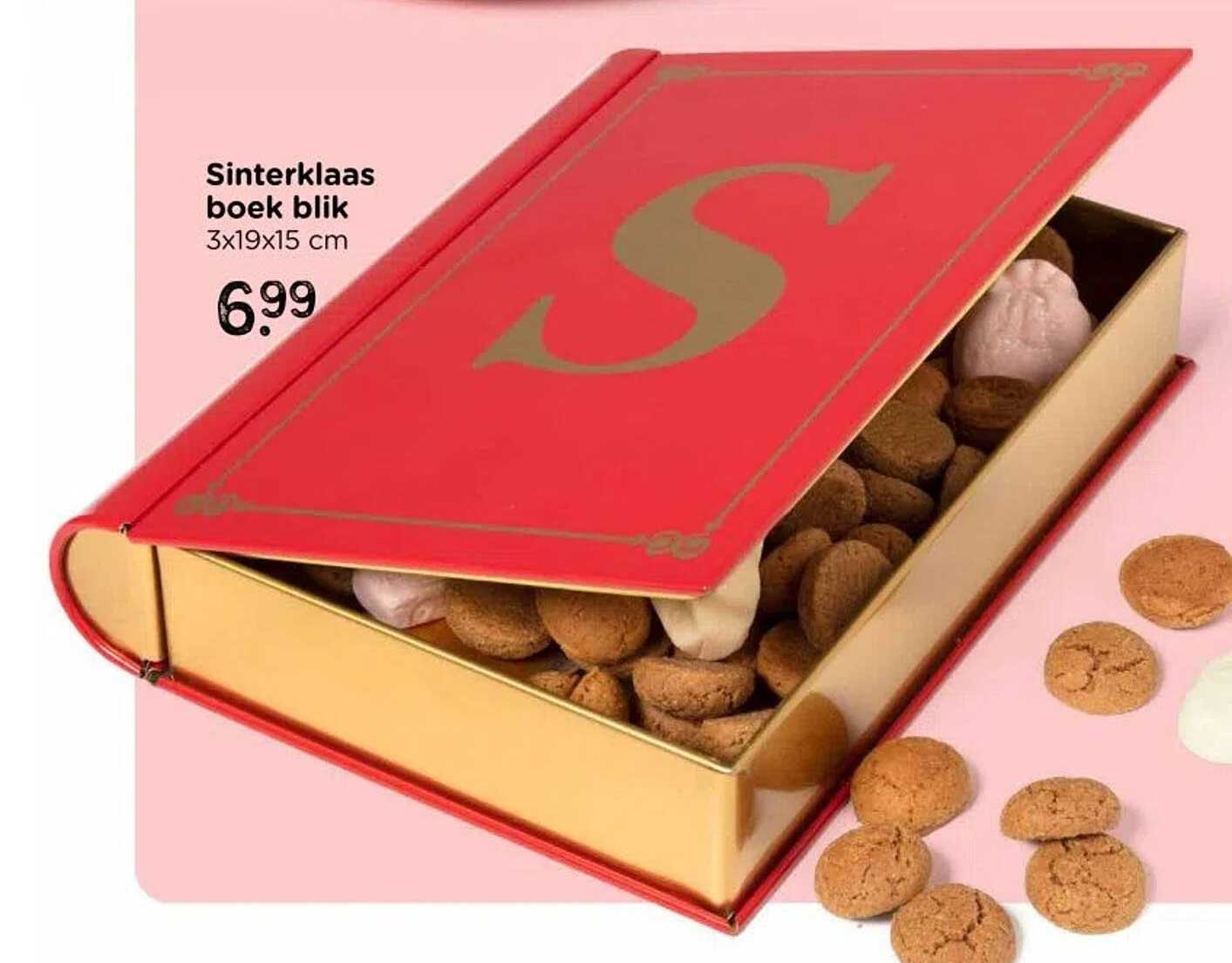 Sinterklaas boek blik