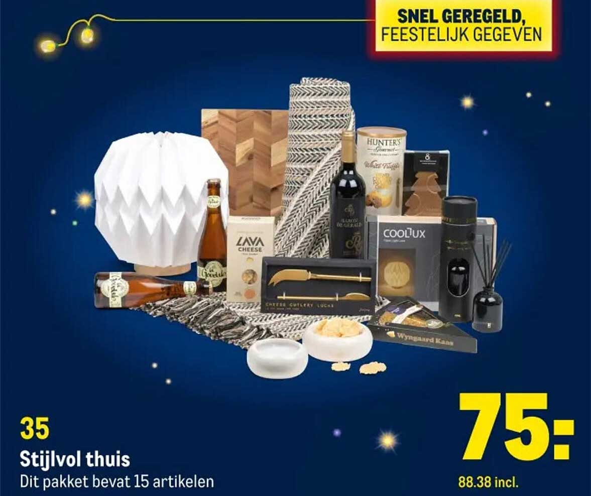 Stijlvol thuis - Dit pakket bevat 15 artikelen