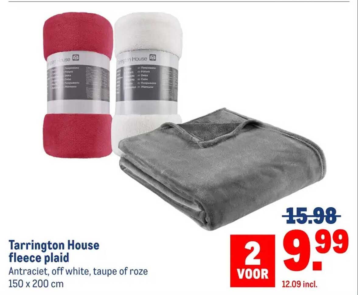 Tarrington House fleece plaid