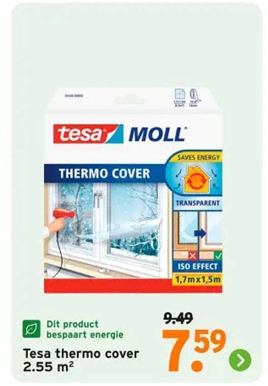 Tesa thermo cover 2.55 m²