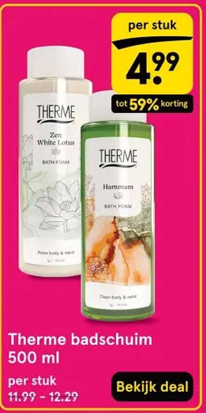 Therme badschuim 500 ml