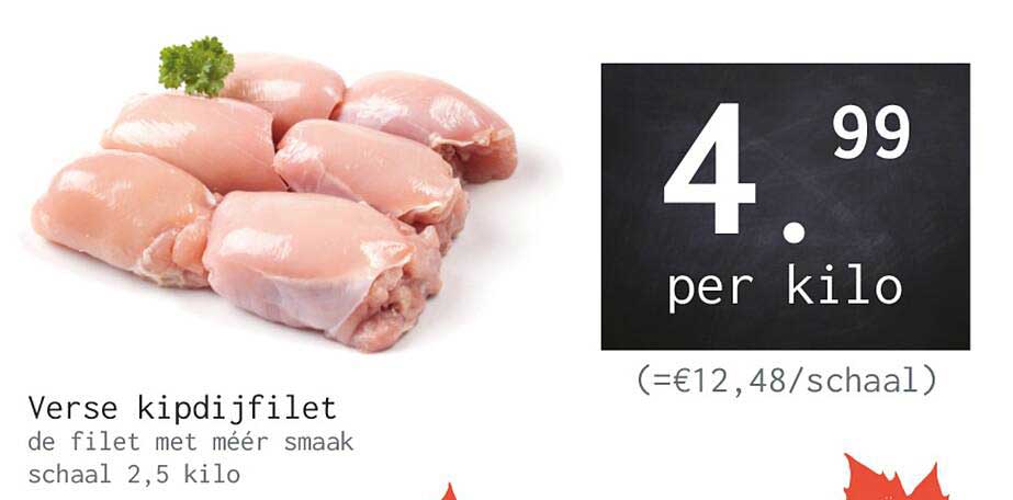 Verse kipdijfilet