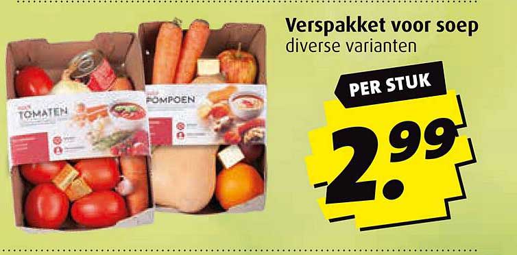 Verspakket voor soep