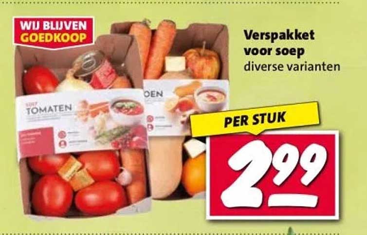 Verspakket voor soep diverse varianten