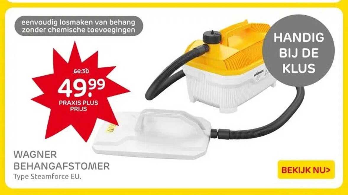 WAGNER BEHANGAFSTOMER Type Steamforce EU