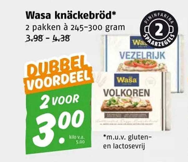 Wasa knäckebröd*