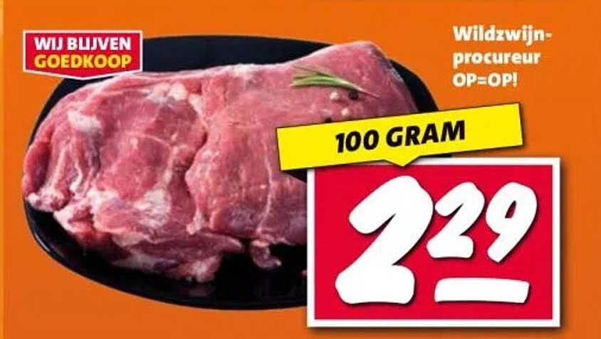 Wildzwijn-procureur OP=OP!