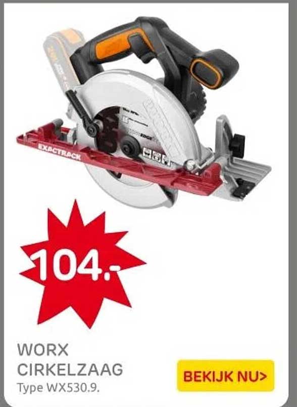 WORX CIRKELZAAG Type WX530.9