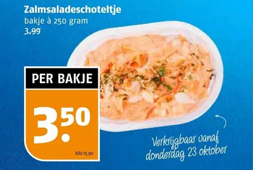 Zalmsaladeschotelletje