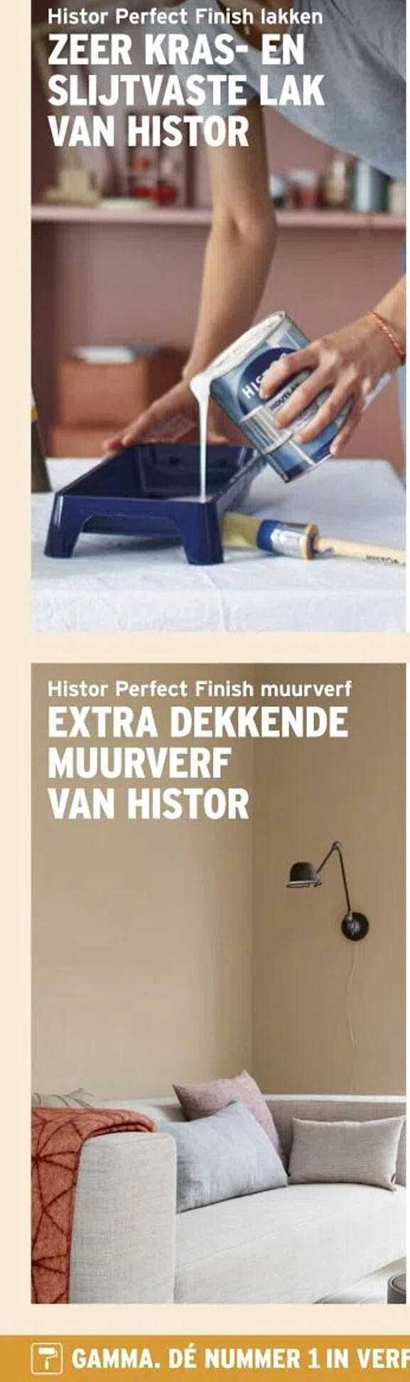 Zeer kras- en slijtvaste lak van Histor