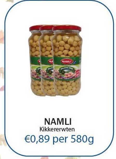 NAMLI Kikkererwten