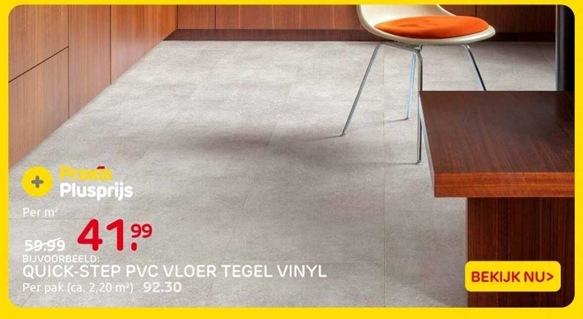 QUICK-STEP PVC VLOER TEGEL VINYL