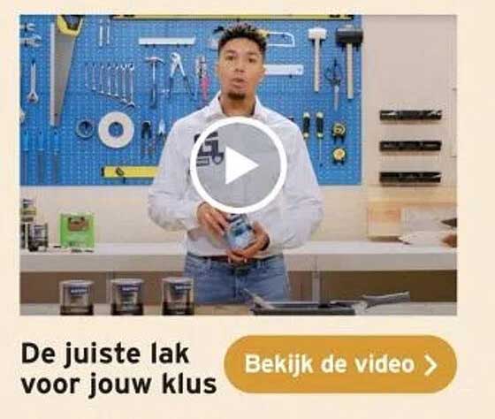 De juiste lak voor jouw klus
