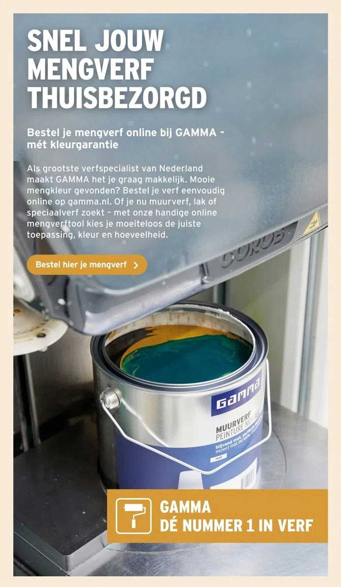 SNEL JOUW MENGVERF THUISBEZORGD