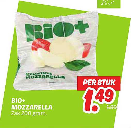 BIO+ MOZZARELLA