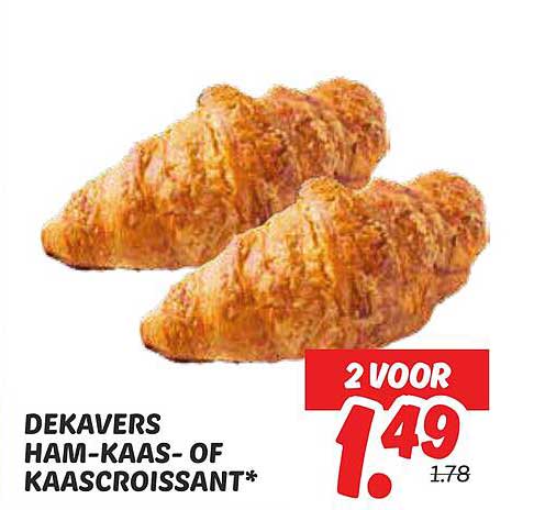 DEKAVERS HAM-KAAS- OF KAASCROISSANT*