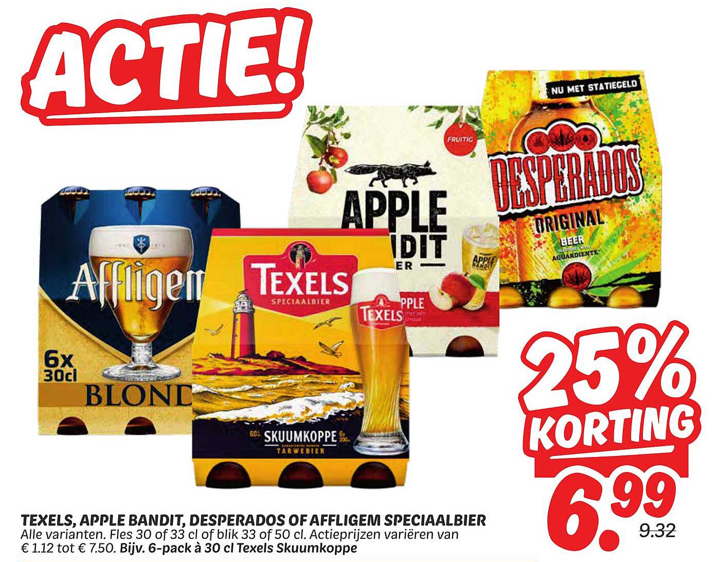 TEXELS, APPLE BANDIT, DESPERADOS OF AFFLIGEM SPECIAALBIER