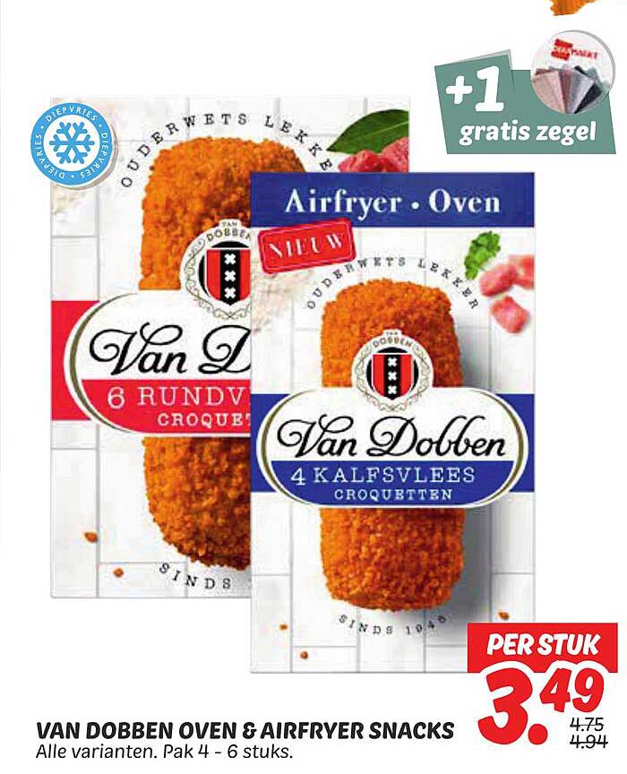 VAN DOBBEN OVEN & AIRFRYER SNACKS