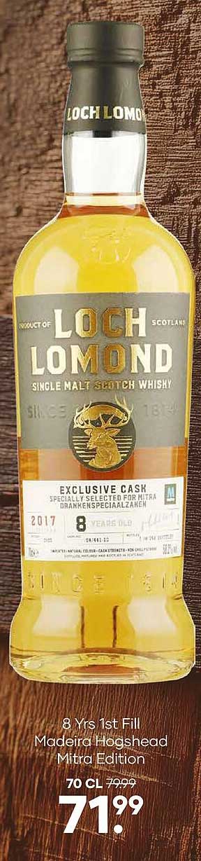 8 Yrs 1st Fill Madeira Hogshead Mitra Edition