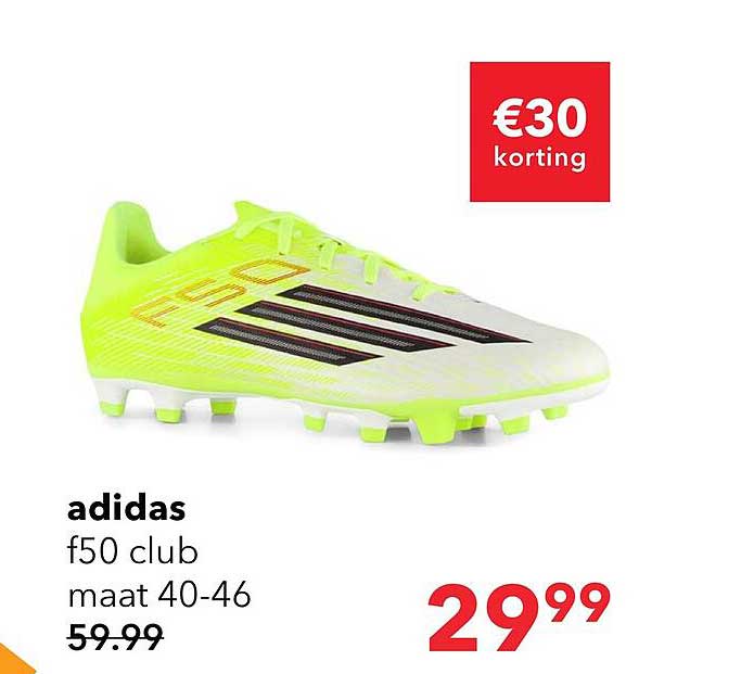 adidas f50 club maat 40-46