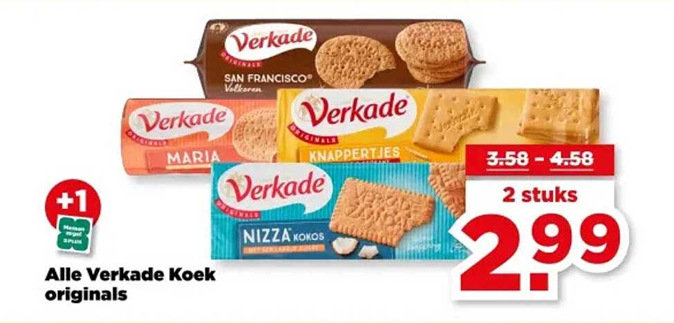 Alle Verkade Koek originals +1