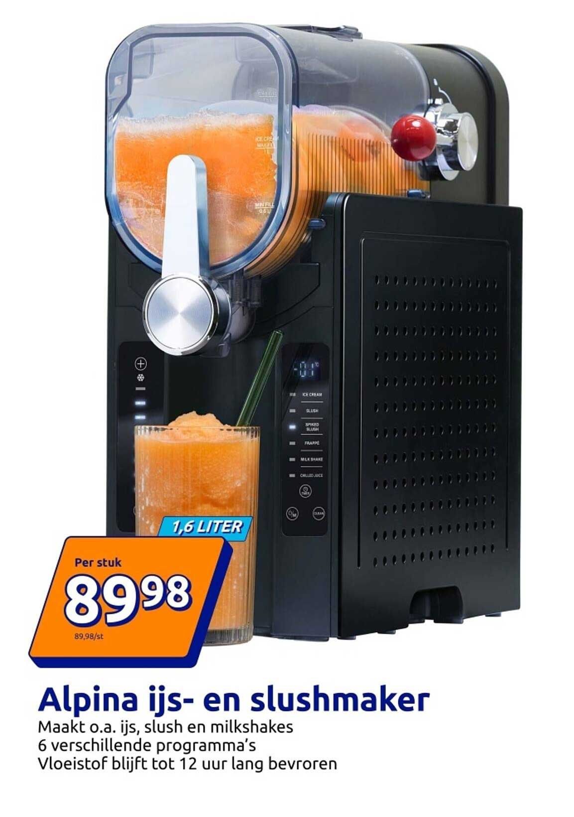 Alpina ijs- en slushmaker