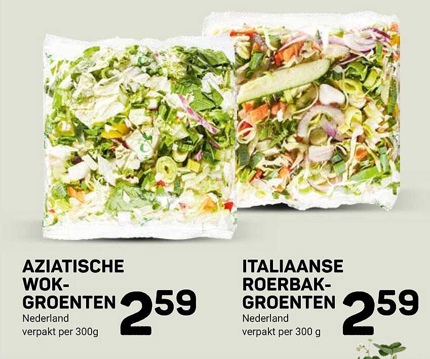 AZIATISCHE WOK-GROENTEN