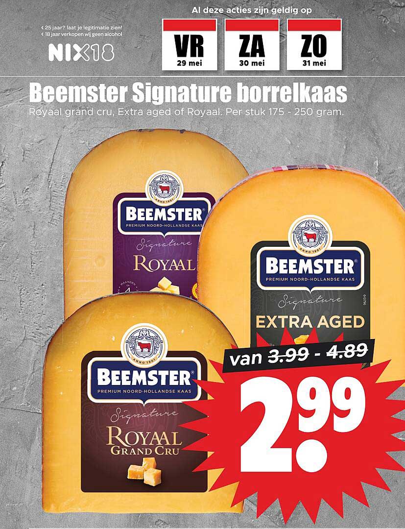 Beemster Signature borrelkaas