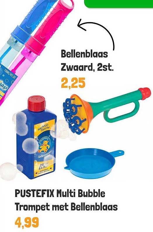 Bellenblass Zwaard, 2st.