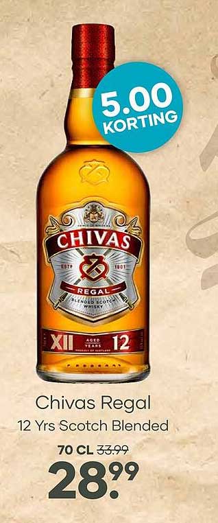 Chivas Regal 12 Yrs Scotch Blended