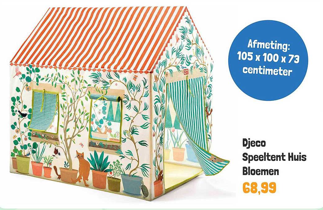 Djeco Speeltent Huis Bloemen