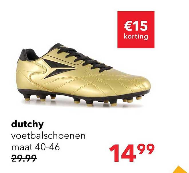 dutchy voetbalschoenen maat 40-46