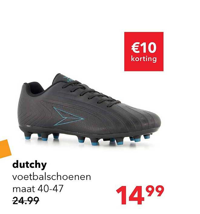 dutchy voetbalschoenen maat 40-47