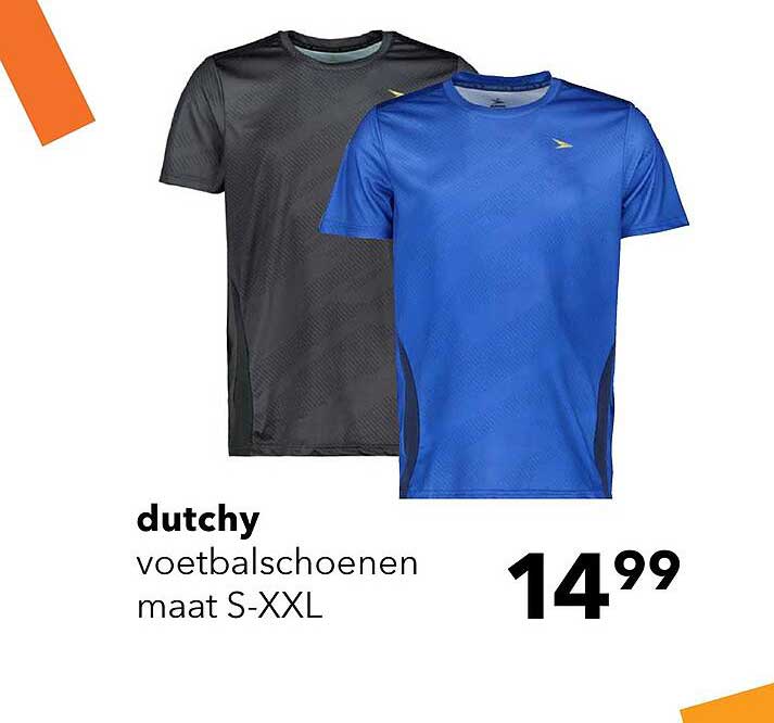 dutchy voetbalschoenen maat S-XXL
