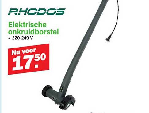 Elektrische onkruidborstel - 220-240 V
